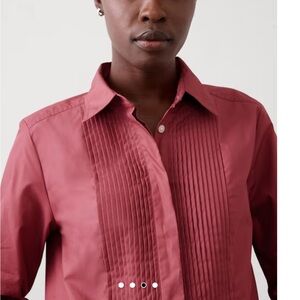 Banana Republic Pink Button Down Shirt